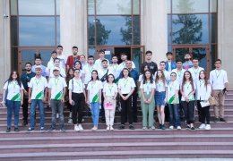Ibrahim Jafarov gave a lecture to the summer school participants
