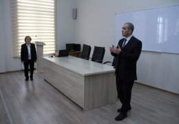 The next seminar at the Agricultural University was held by Hulya Atil