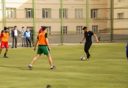 В Азербайджанском аграрном университете прошла серия спортивных соревнований, посвященных 99-летию дня Рождения Великого лидера Гейдара Алиева