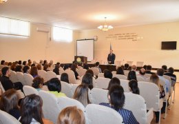 Meeting with teaching staff of the Faculty of Agricultural Economics was held